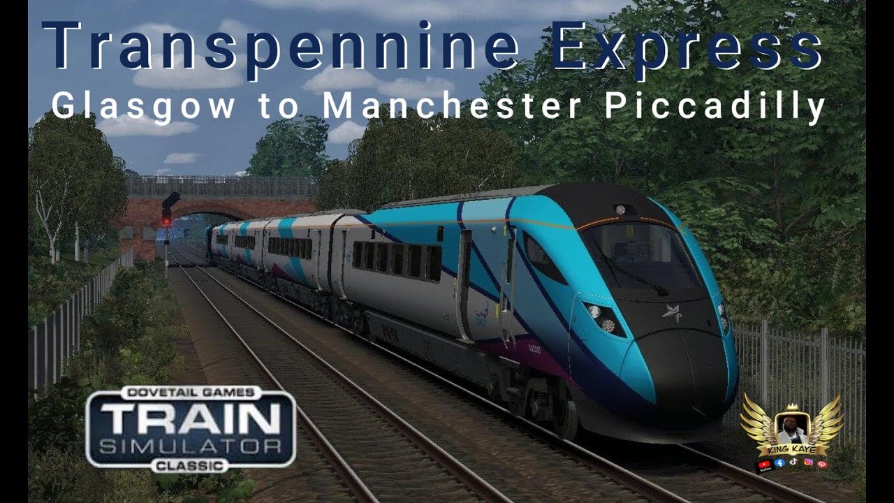 TransPennine Express - Glasgow Central to Manchester Piccadilly