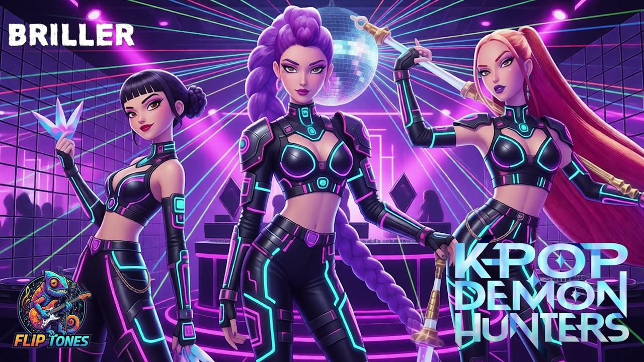 K-POP DEMON HUNTERS - BRILLER (GOLDEN FR Hard Techno Cover)