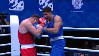 Quarterfinals (+92kg) ACAR Berat (TUR) vs ORIE Delicious (ENG) | EUBC 2022