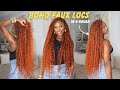 BOHO FAUX LOCS | Easy Crochet Method and Take Down Technique.