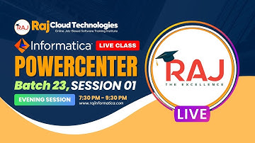 Introduction to Informatica | Batch-23 | Session 1 _ By Raj Informatica Evening