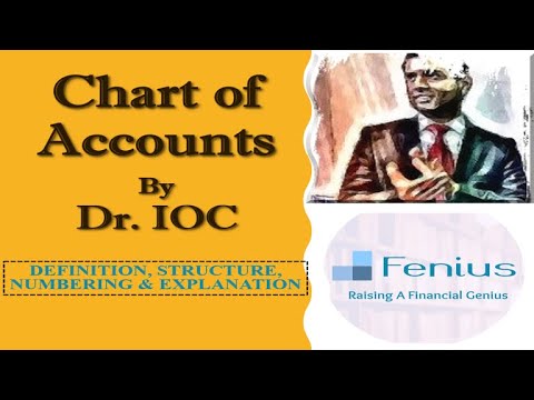 Chart of Accounts By Dr. IOC: Definition, Structure, Numbering, & Explanation of COA