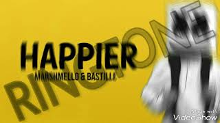 Marshmello Ft Bastille - Happier RINGTONE