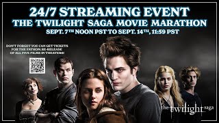 The Twilight Saga Movie Marathon | 24/7 Streaming Event!