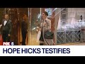 Hope Hicks testifies in Trump hush money trial