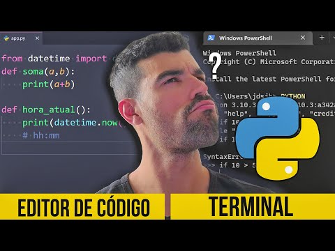 Vídeo: Qual editor é usado para Python?