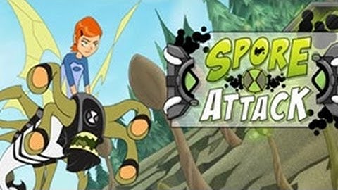 Ben 10 - Spore Attack [ Full Gameplay ] - Ben 10 Games