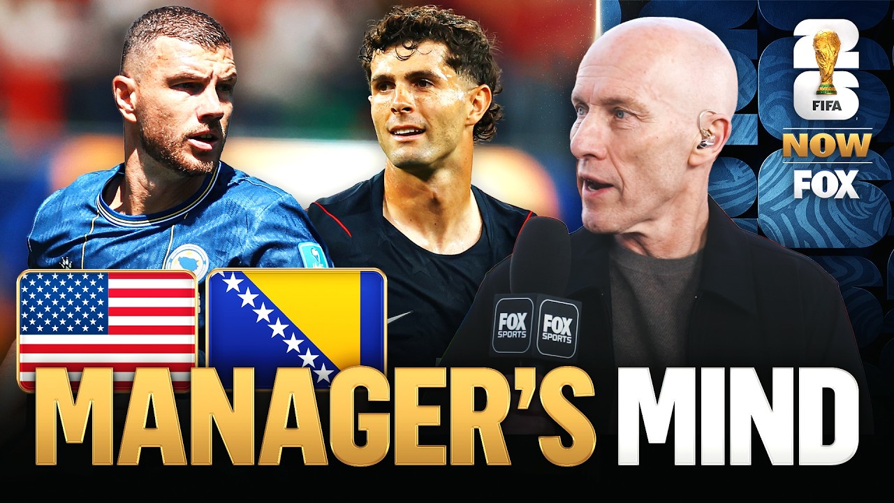 Manager's Mind: Keys for USA to exploit Bosnia and Herzegovina's defense ⚽️