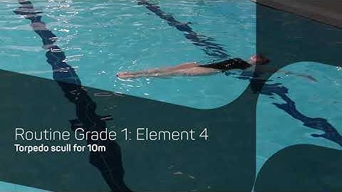 Torpedo scull for 5 metres | Artistic Swimming Routines
