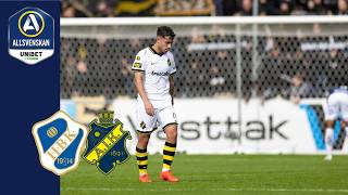 Halmstad vs AIK Stockholm highlights (2-1) - Allsvenskan