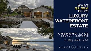 $2.59M Chemong Lake Waterfront Estate | 2112 Truman Drive | Luxury Living on the Trent-Severn