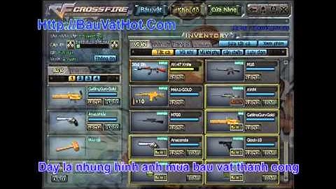 Bau Vat CF 2013, Huong Dan Mua Bau Vat CF