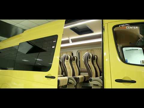 Переоборудование Mercedes Sprinter в туристический, пассажирский микроавтобус