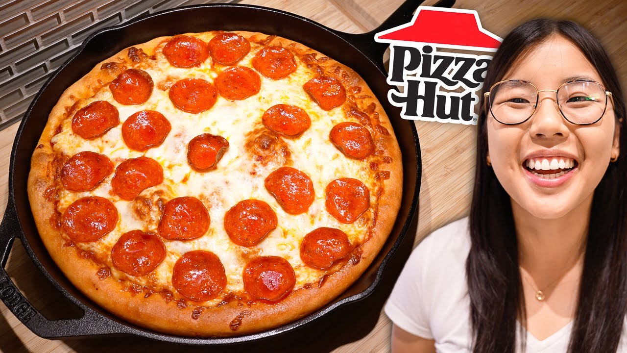 Pizza Hut Pan Pizza at Home 🍕 (Best Copycat Recipe!)