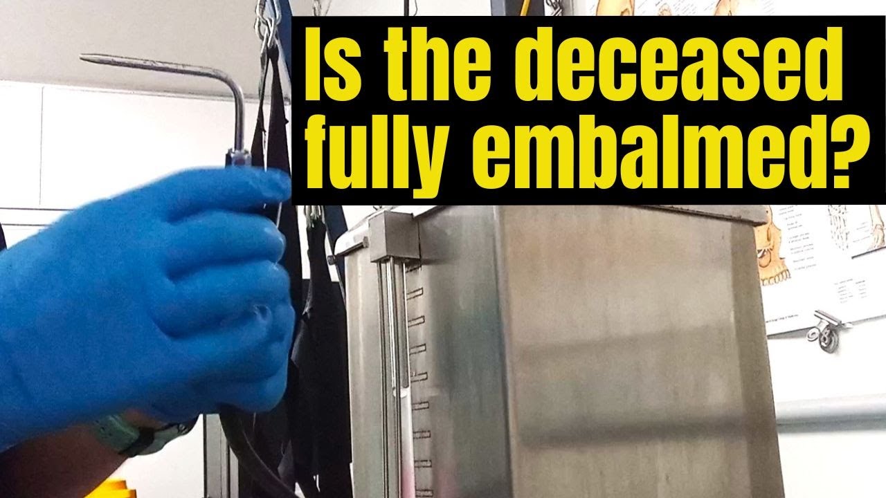 Are they fully embalmed yet?