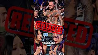 BREAKING: Mass WWE Releases...Aleister Black & Zelina Vega, MCMG & Kairi Sane 😨 #shorts