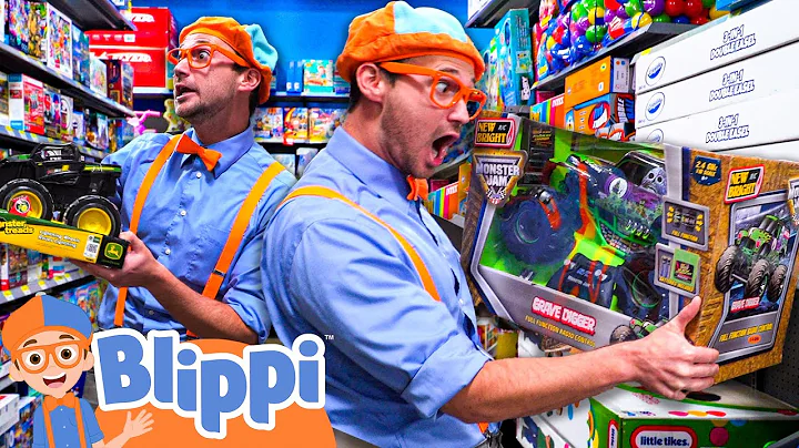 Can Blippi Buy EVERYTHING at the Toy Store?! | Blippi Learns | Learn Colors and Science with Blippi!