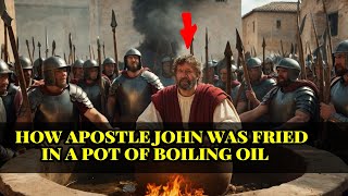 How Apostle John Was Boiled in a Pot of Hot Oil