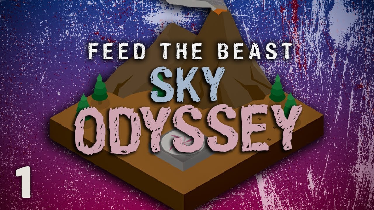 Ftb Sky Adventures Modpack Ep 1 Double Cobblestone Generator Youtube