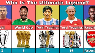 Information Comparison: Pele vs Maradona vs Bobby Charlton vs Ferenc Puskas Guide