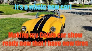 Factory Five Racing Shelby 427 S/C Cobra Roadster - New tires, some car shows & installed new parts