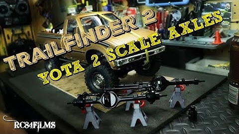 RC84Films: TrailFinder 2 Yota 2 Scale Axles