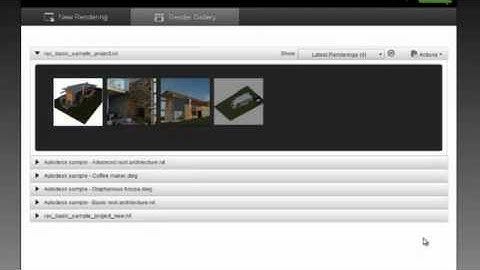 Autodesk 360 Rendering