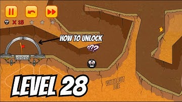 Red Ball 3 Level 28 Gameplay | With 3 Stars | Fore Gaming