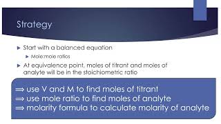 Redox Titration Calculations Made Easy:  AP Chemistry Review
