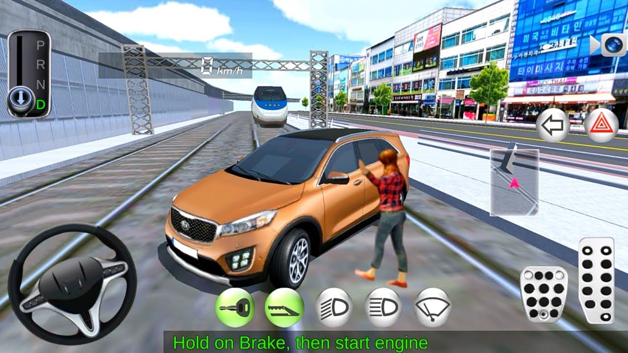 3D Driving Class 💥 - Driving Kia Motors SUV - Gameplay 03 - Games4Life
