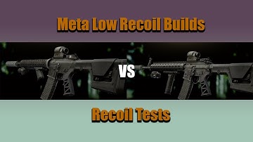 Escape From Tarkov - Lowest Recoil Meta M4A1 vs HK416
