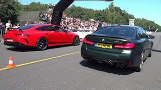 Modified Cars Drag Racing  M5 CS vs GT63 S AMG vs 812 GTS vs M8 Competition vs Trackhawk vs M6 V10