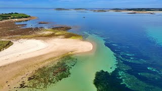 Discovering St. Mary's in the Isles of Scilly by air!