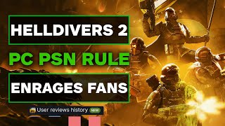 Helldivers 2 Steam Gamers Are Furious About PSN News