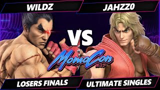 MomoCon 2024 LOSERS FINALS - Wildz (Kazuya, Banjo) Vs. Jahzz0 (Ken) Smash Ultimate - SSBU