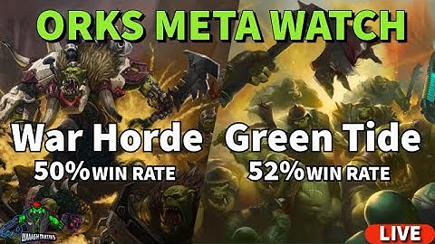 War Horde Still on Top! | Ork Meta Recap