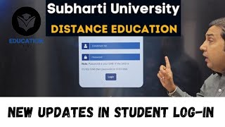 Subharti University distance Student log in New Updates! Subharti University distance Admissions!