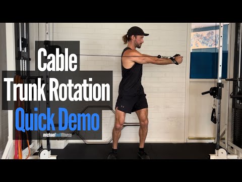 Cable Trunk Rotation — Quick Technique Demo