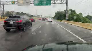 Rainy Afternoon Commute on Mopac Expressway | Austin, TX Traffic Drive