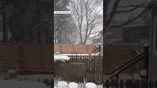Upstate New Yorkers Battle Lake-Effect Snow Blanketing the Northeast in White
