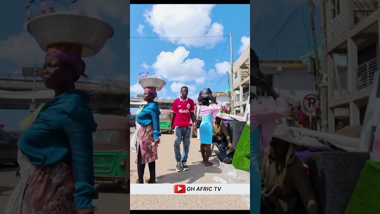 Ghana Walking Tour 🇬🇭 | Accra Ghana #shorts