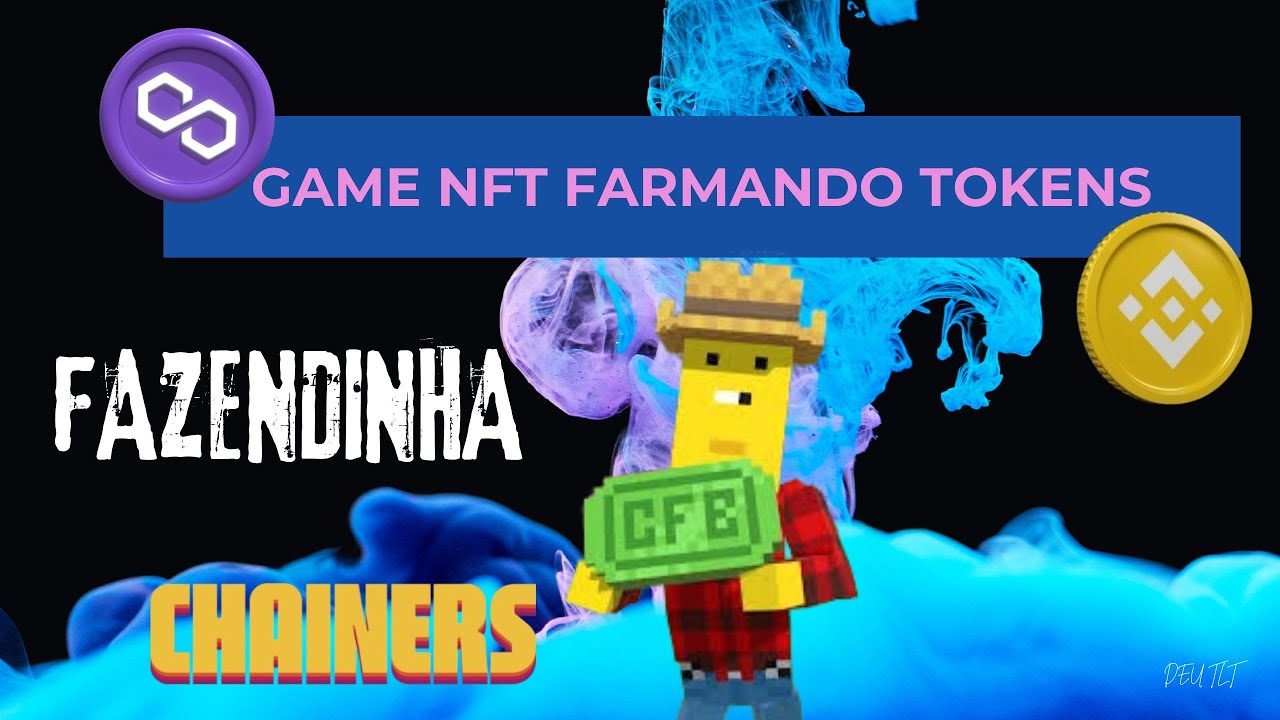Game NFT de fazendinha farmando crypto Poligon e BNB, canteiro e pool da colheita.