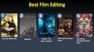 The Oscar Predictions 2023 - All Categories  | June 2022
