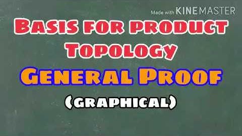 Basis for product topology, geometrical proof M.Sc , BS Math lec 15