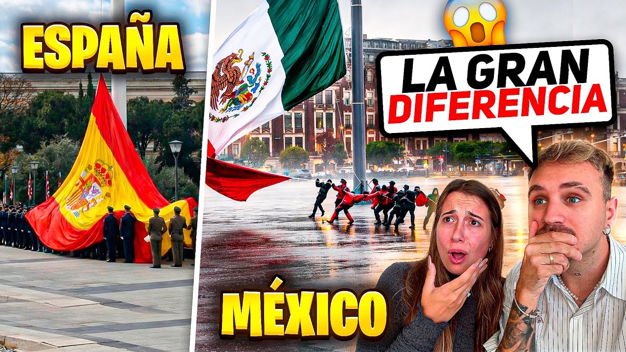La DIFERENCIA entre MÉXICO y ESPAÑA por el AMOR a su PAÍS 🇲🇽🇪🇸 **esto es increíble**