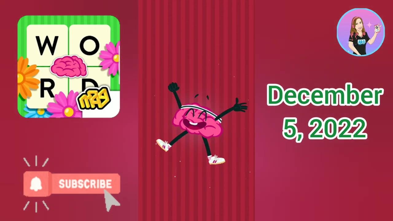 WordBrain - Holiday Event December 5, 2022 Solution