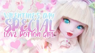 ☽ Moonlight Jewel ☾ Valentines Day Special Repaint 17 Elissabat Love Potion Girl
Happy Valentines Day! For this years collaboration Ive decided to repaint a 17 Monster High doll and make a Love Potion Girl out of her! Tell me what you think about my doll in the comments and if you like my videos dont forget to give it a thumbs up and subscribe to my channel! ❤
And make sure, to visit my friends channels and watch their Valentines videos too!
HEXTIAN: https://www.youtube.com/c/hextian
DOLLS BRAND NEW LOOK: https://www.youtube.com/channel/UChmdySBEpEtaEgiiICsUnVQ
DOLLMOTION: https://www.youtube.com/c/dollmotion
Enjoy watching and stay creative! ❤
☽ LINKS ☾
Instagram ❤ https://www.instagram.com/moonlight_jewel_dolls
☽ MATERIALS ☾
For the doll:
• Acetone, Cotton pads, Q-tips, Scissors
• Carving knive
• vinyl glue and elmers glue
• Pastels, shimmers, acrylic paint and Watercolor pencils
• MSC
• 3D doll lashes
• half beads, glitter
For the eyes:
• white polymer clay
• exacto knife
• tool with a round end
• glitter, rhinestones, etc.
• UV Gel and a UV lamp
• rubbing alcohol
For the wig:
• wig cap
• doll hair on wefts
• PVA glue
• exacto knife
• heat gun
• styling gel
• paper sleeve
• super glue to glue it on the head
For the outfit:
• different cotton fabrics
• ruffles, satin ribbons, lace
• stretchy fabric for the socks
• hair band
• beads
• Gooliope Jellington Shoes
• Acrylic paint
For the Love Potion:
• little glass bottle
• UV Gel
• Glitter
• UV lamp
• label
• fabric, satin ribbon, metal chain
☽ CONTACT ☾
For Business Inquiries & Collaborations:
info@moonlight-jewel.com
☽ MUSIC ☾
Carpe Diem Kevin MacLeod (incompetech.com)
Licensed under Creative Commons: By Attribution 3.0 License
http://creativecommons.org/licenses/by/3.0/
Fretless Kevin MacLeod (incompetech.com)
Licensed under Creative Commons: By Attribution 3.0 License
http://creativecommons.org/licenses/by/3.0/
Montauk Point Kevin MacLeod (incompetech.com)
Licensed under Creative Commons: By Attribution 3.0 License
http://creativecommons.org/licenses/by/3.0/
Loveable (Bensound)
Music from http://www.bensound.com/ ☽ Moonlight Jewel ☾ Valentines Day Special Repaint 17 Elissabat Love Potion Girl