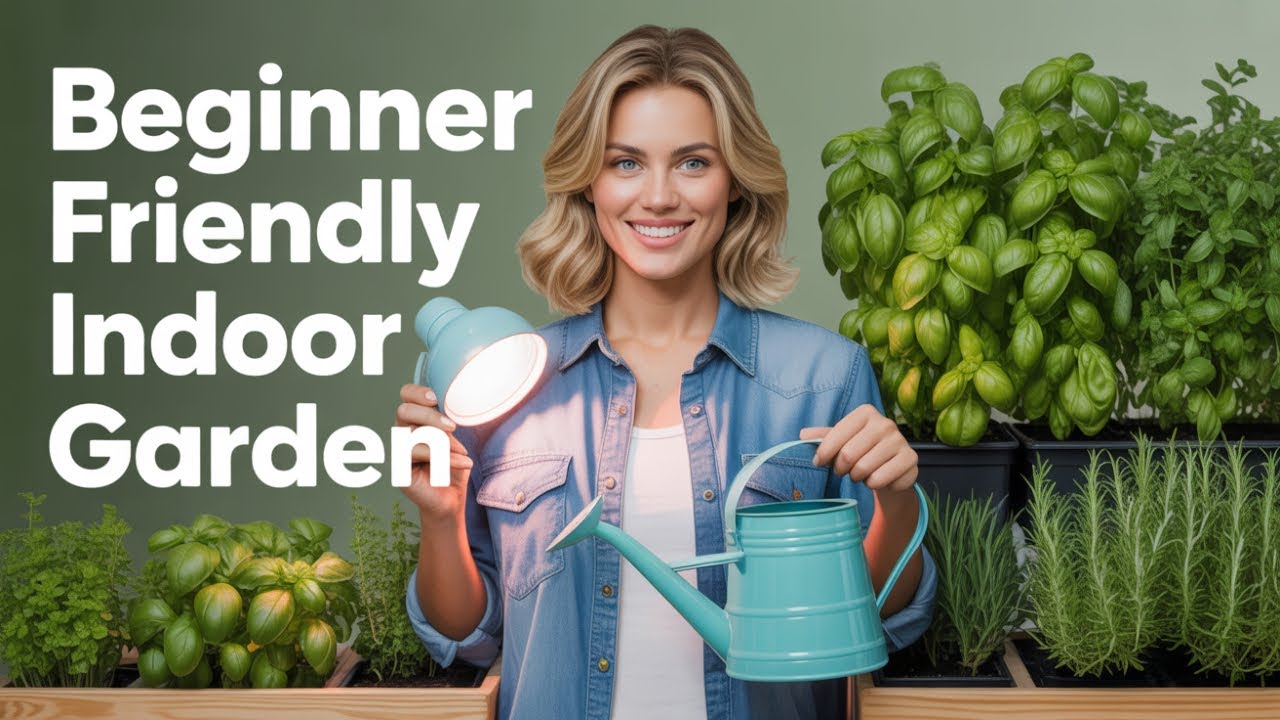 The ULTIMATE Indoor Organic Garden Setup (Beginner Friendly!)