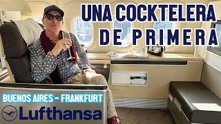 Diez horas de turbulencia non stop en la Primera Clase de Lufthansa | Buenos Aires-Frankfurt B747-8