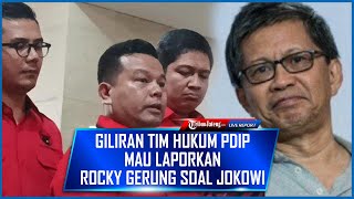 🔴Datangi Bareskrim, Giliran Tim Hukum PDIP Mau Laporkan Rocky Gerung soal Jokowi